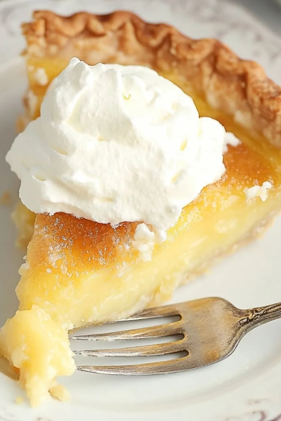 Old Fashioned Vinegar Pie Photo