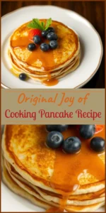 Original Joy of Cooking Pancake Recipe Vertical Photo