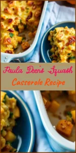 Paula Deen’s Squash Casserole Recipe Vertical Photo