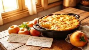 Peach Cobbler Recipe Photo