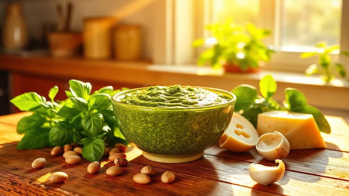 Pesto Recipe Photo