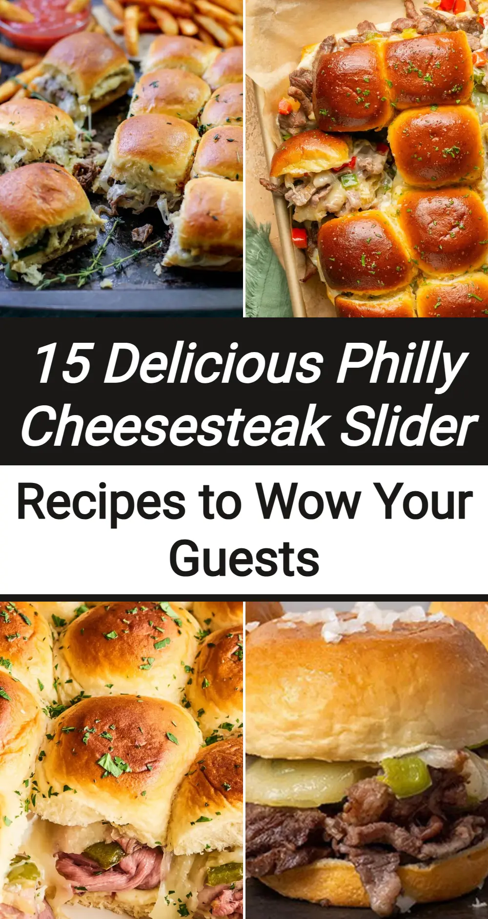 Photo of Philly Cheesesteak Sliders