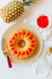 Pineapple Upside-Down Bundt Cake Photo