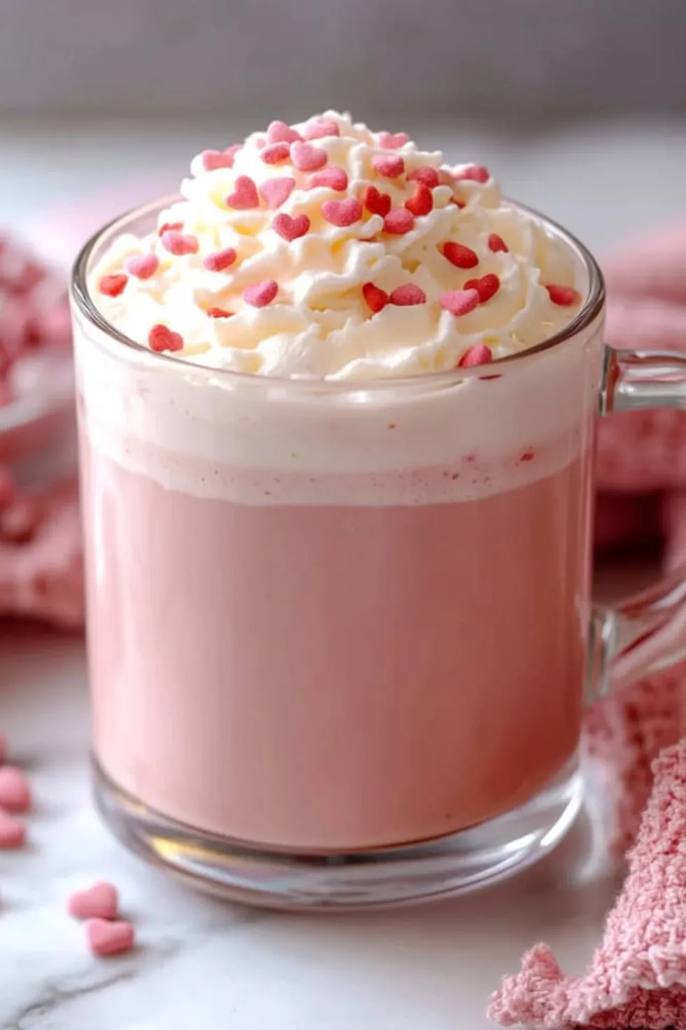 Pink Hot Chocolate Photo