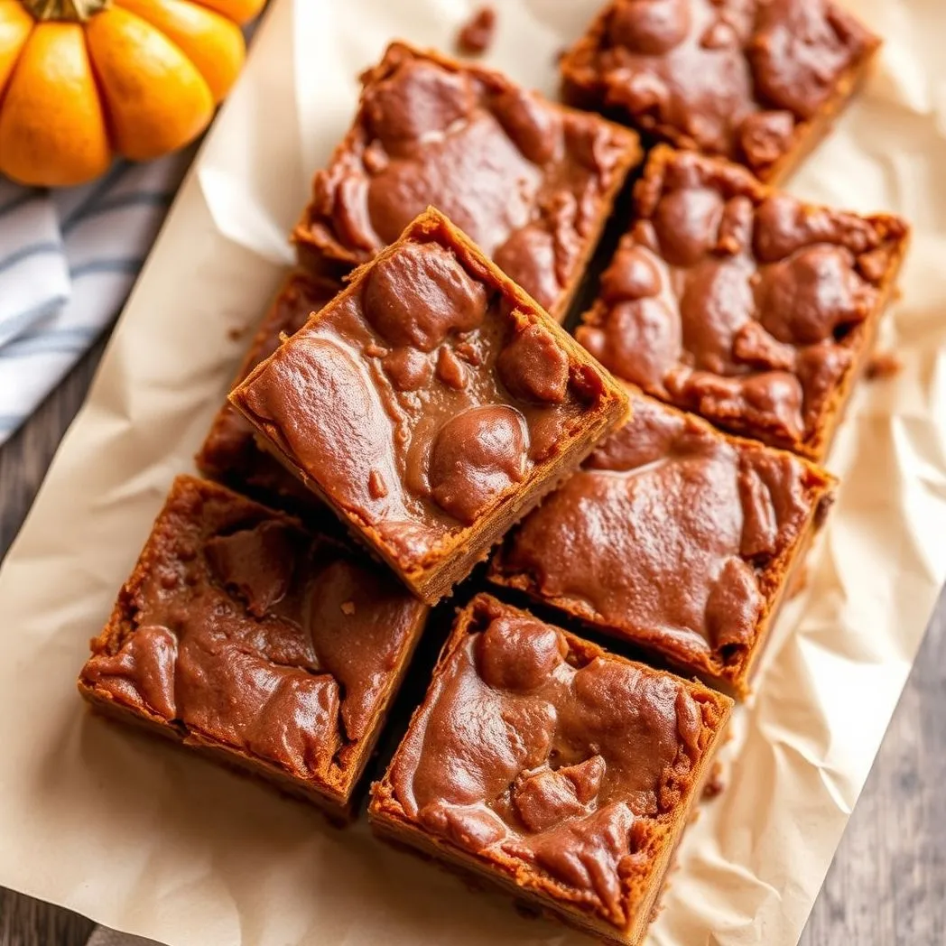 Pumpkin Brownies