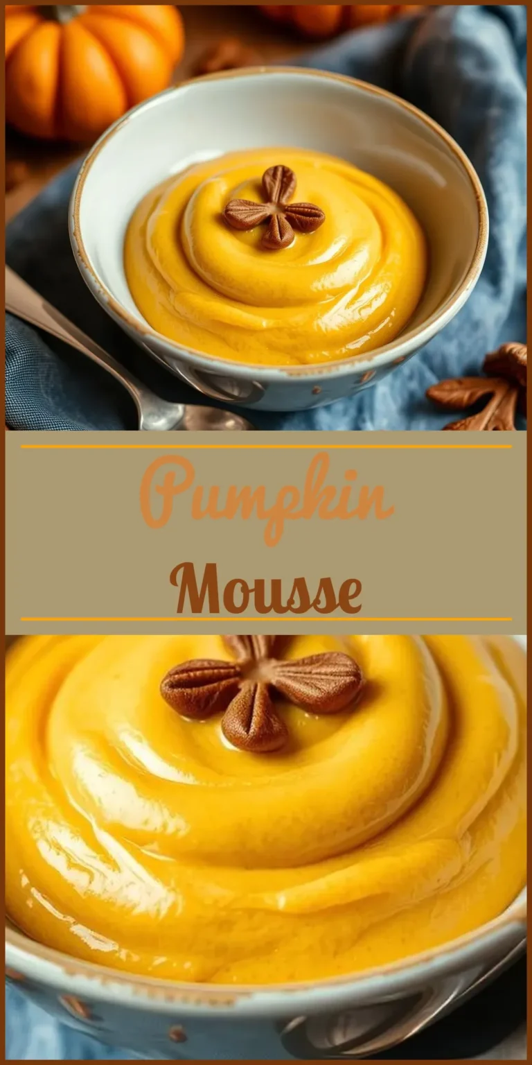 Pumpkin Mousse Vertical Photo