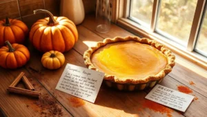 Pumpkin Pie Recipe Photo