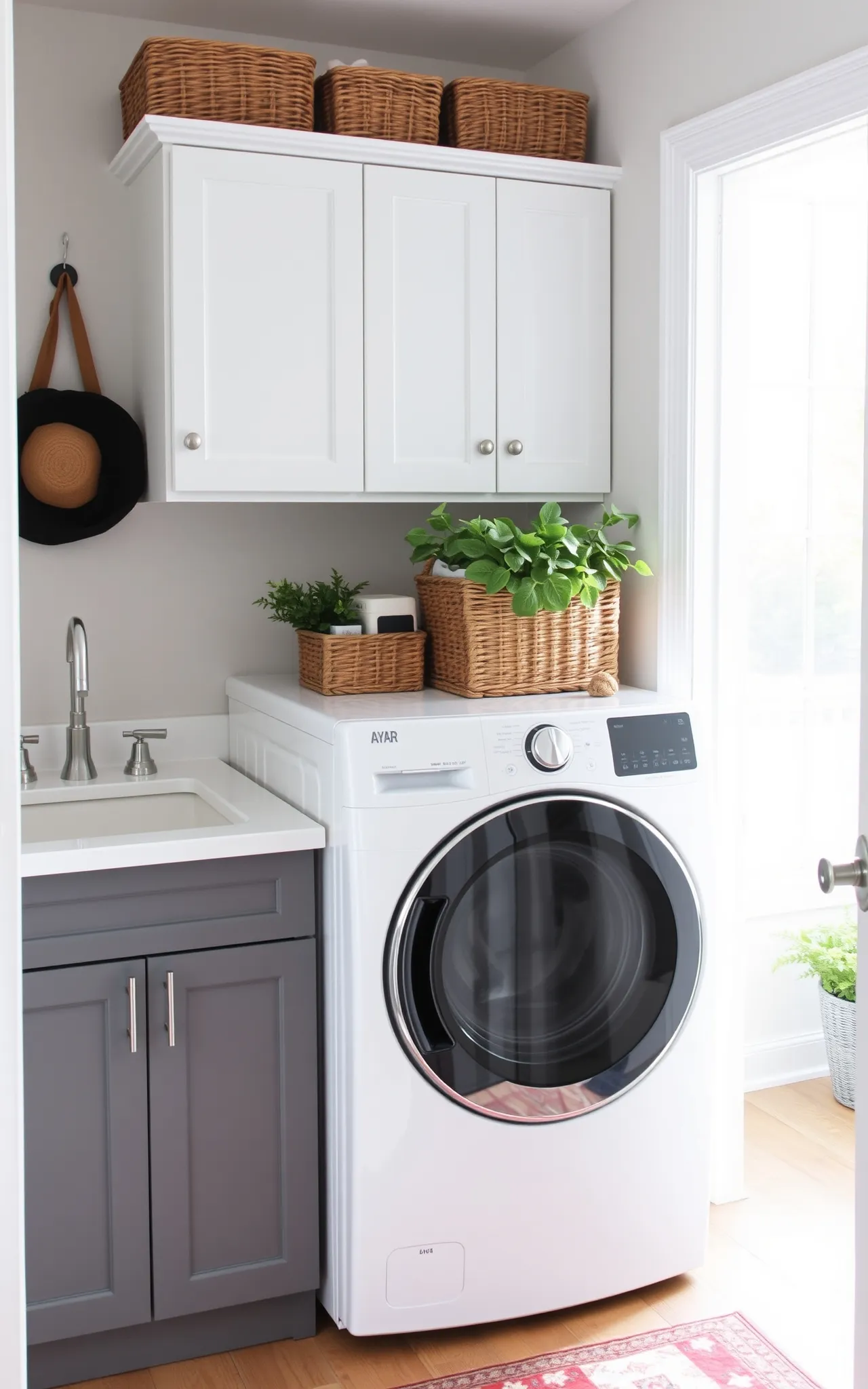 Small Laundry Room Idea 12