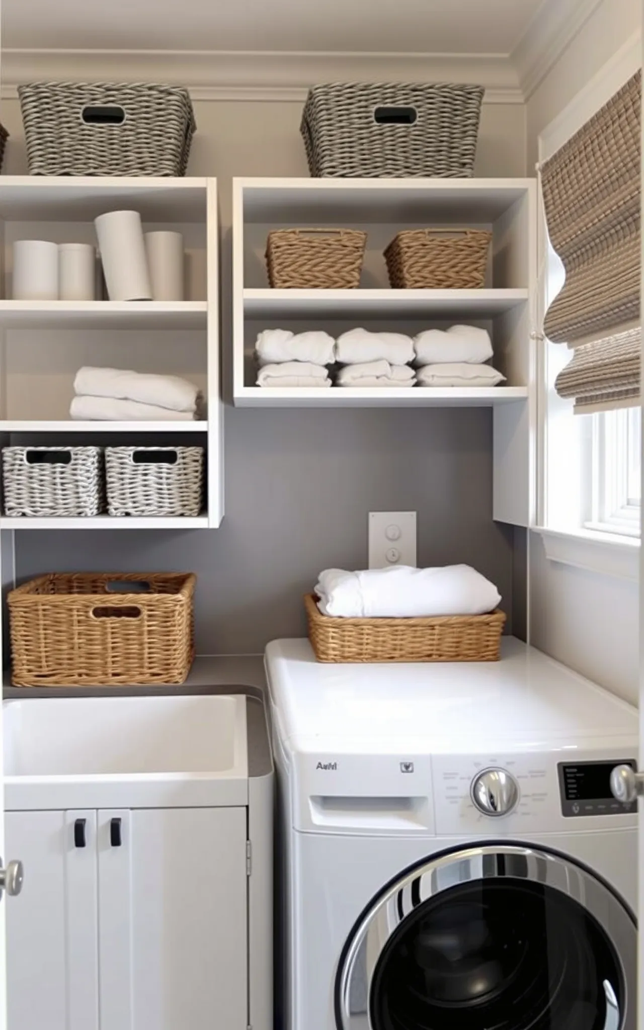 Small Laundry Room Idea 26