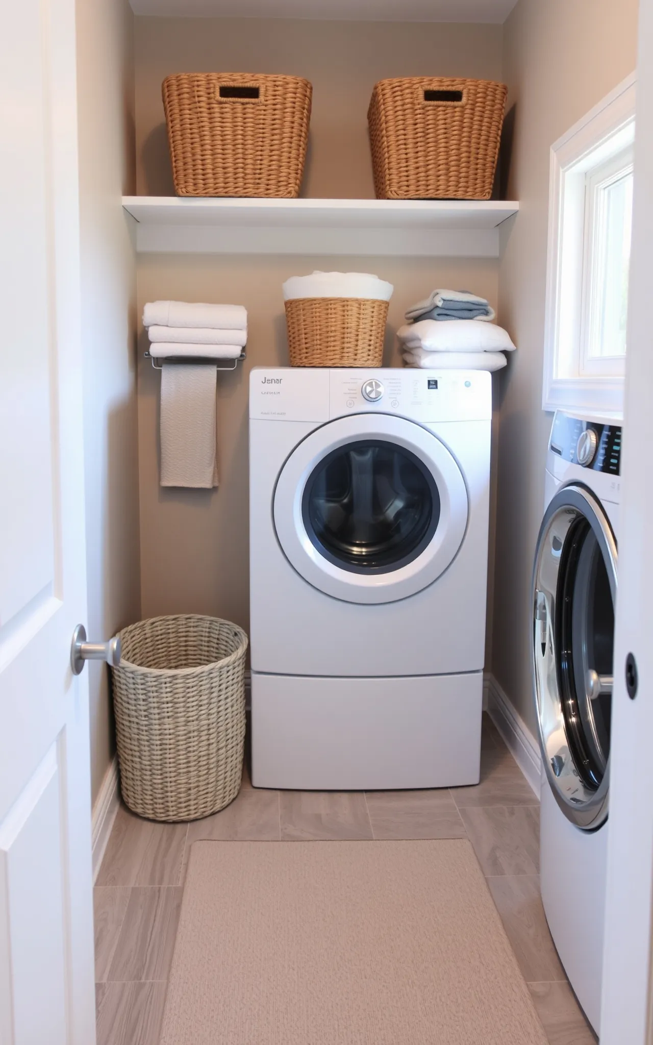 Small Laundry Room Idea 37