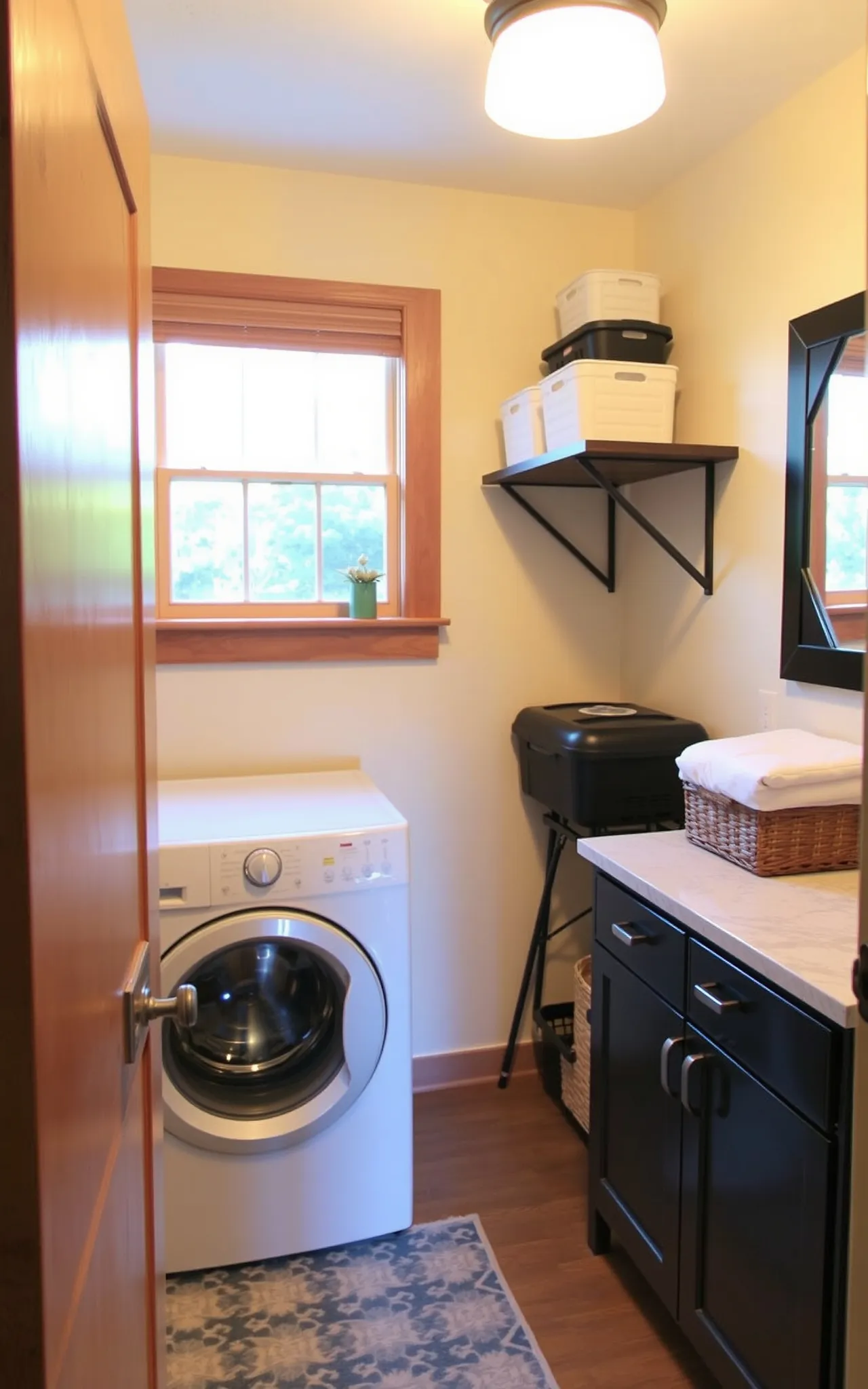 Small Laundry Room Idea 55