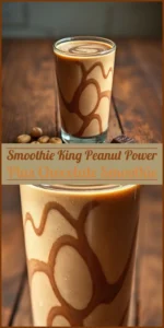 Smoothie King Peanut Power Plus Chocolate Smoothie Vertical Photo