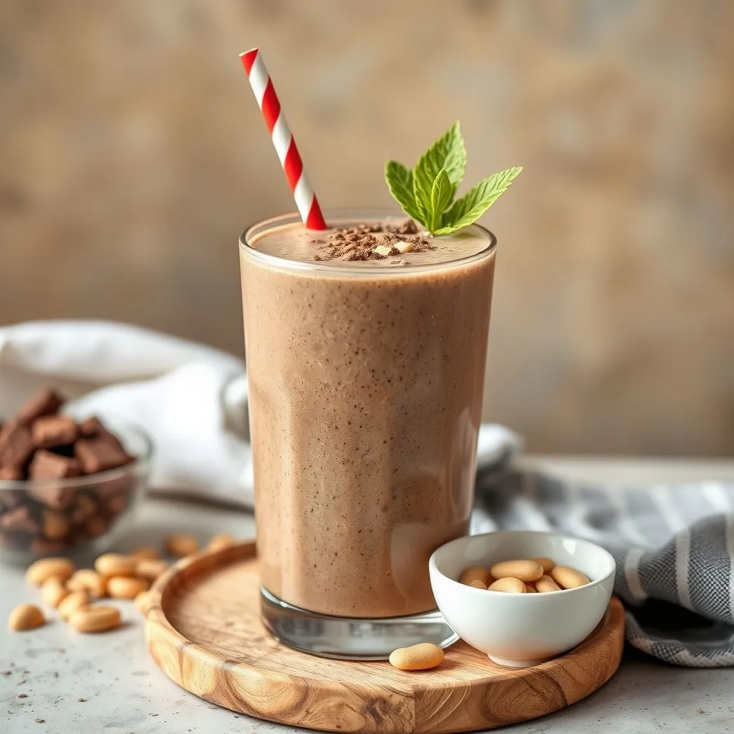 Smoothie King Peanut Power Plus Chocolate Smoothie