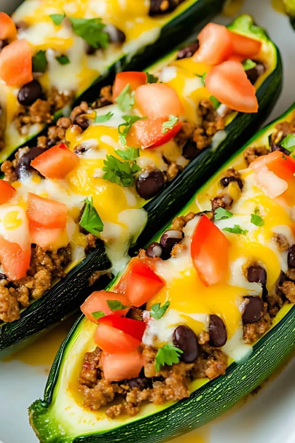 Taco Zucchini Boats Photo