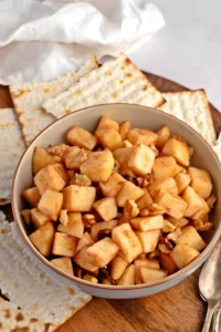 Traditional Charoset With Apples and Walnuts Photo