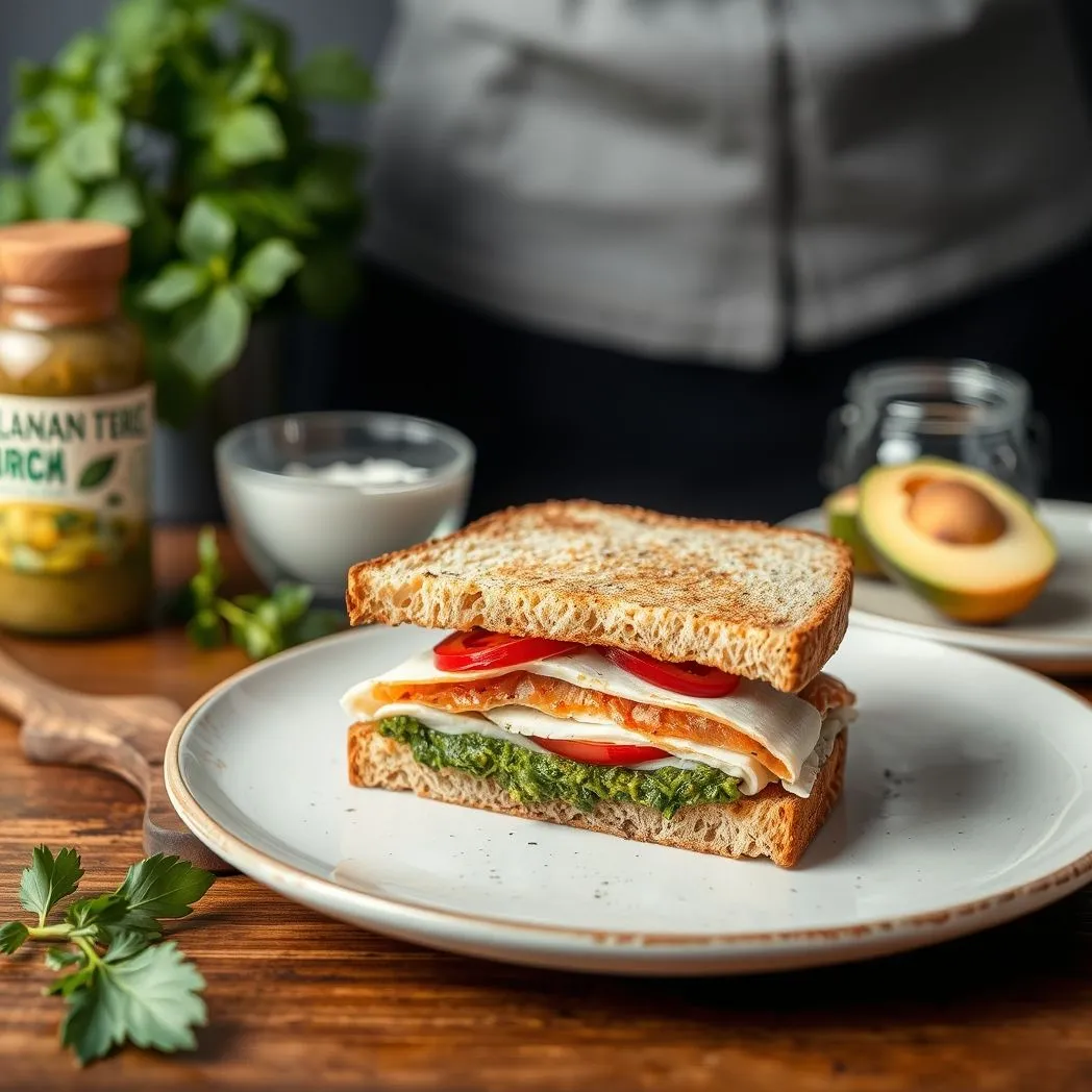 Turkey Pesto Sandwich