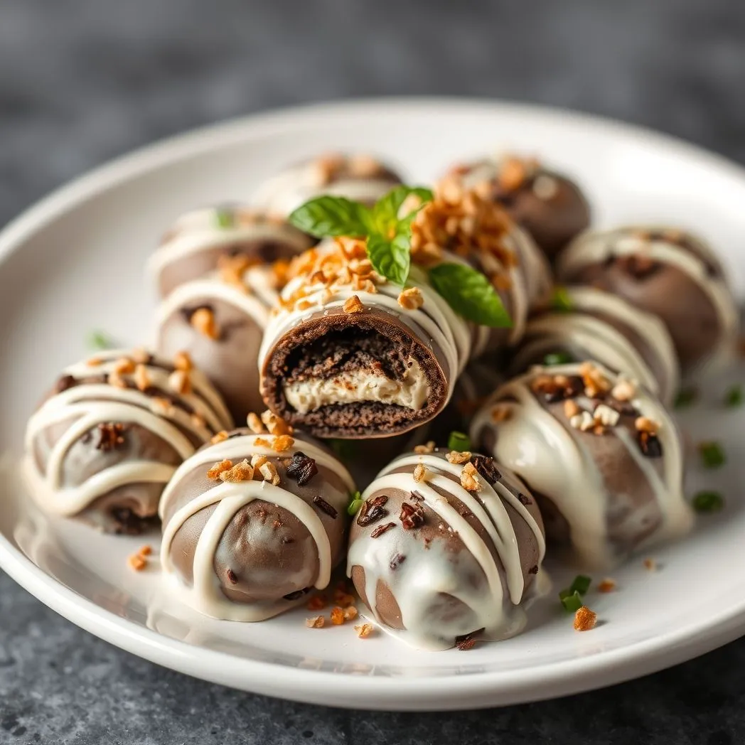 White Chocolate Covered Oreos