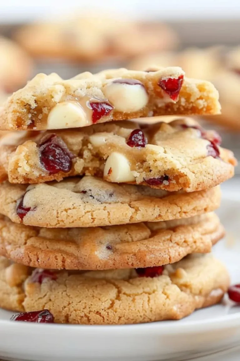 White Chocolate Cranberry Cookies Photo