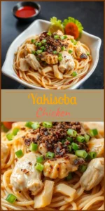 Yakisoba Chicken Vertical Photo